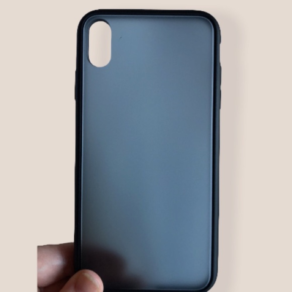 Humixx Cellphone Case clear black IPhone XS Max